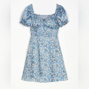 Blue floral dress - Brand new. Try on only.